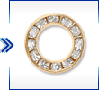 rhinestone eyelets